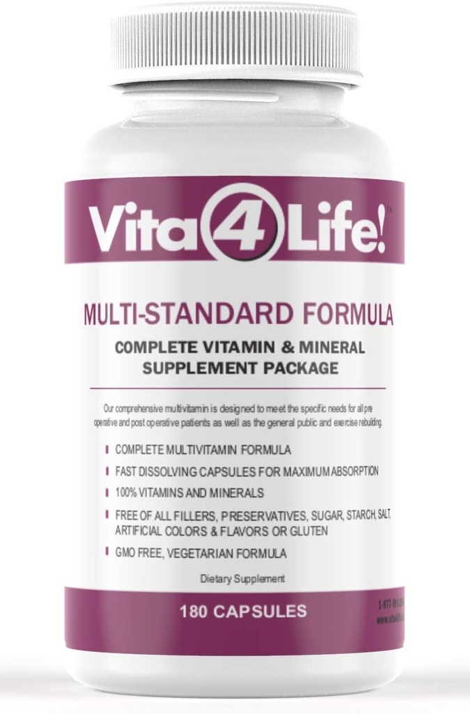 Bariatrik Multivitamins, Multi-Standal Formula - 180 Kont