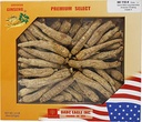 Hand- Selected American Wisconsin Farmed Bronze Root | Whole | Cul 长枝西洋参 花旗参  Cul | Cultivated Wisconsin American BTC Box (8OZ=227g/Box)