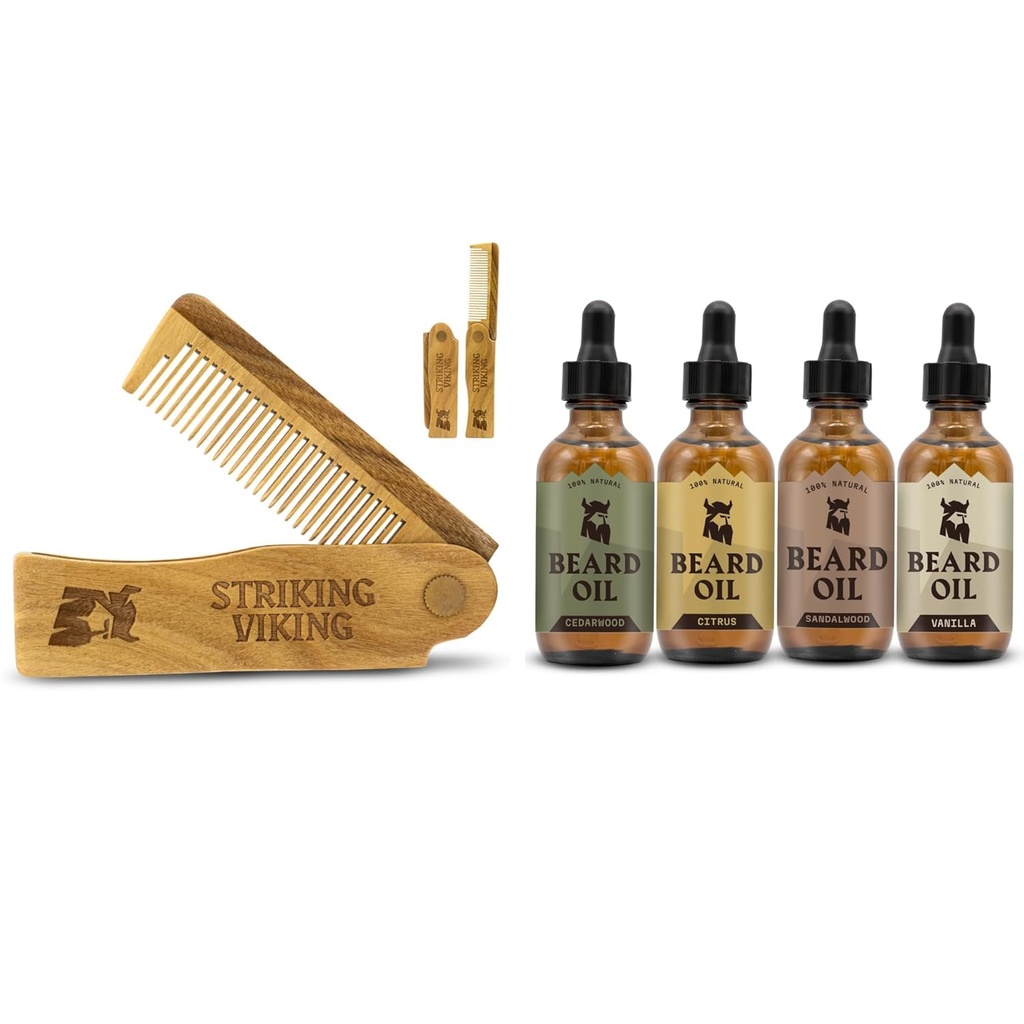 Men için 4 Pack Ayıd Oil - Vikingler tarafından