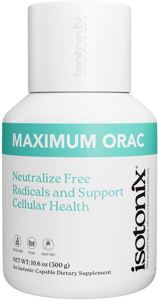Isotonix Maximum ORAC Formula - Αντιοξειδωτικά με Βιταμίνες C & E, Superfoods όπως τα βατόμουρα, τα βατόμουρα, τα Ρόδια, Moringa - Υποστηρίζει την Ανοσία, τη Γνωστική Υγεία και τη Συνολική Ευεξία 90 μερίδες
