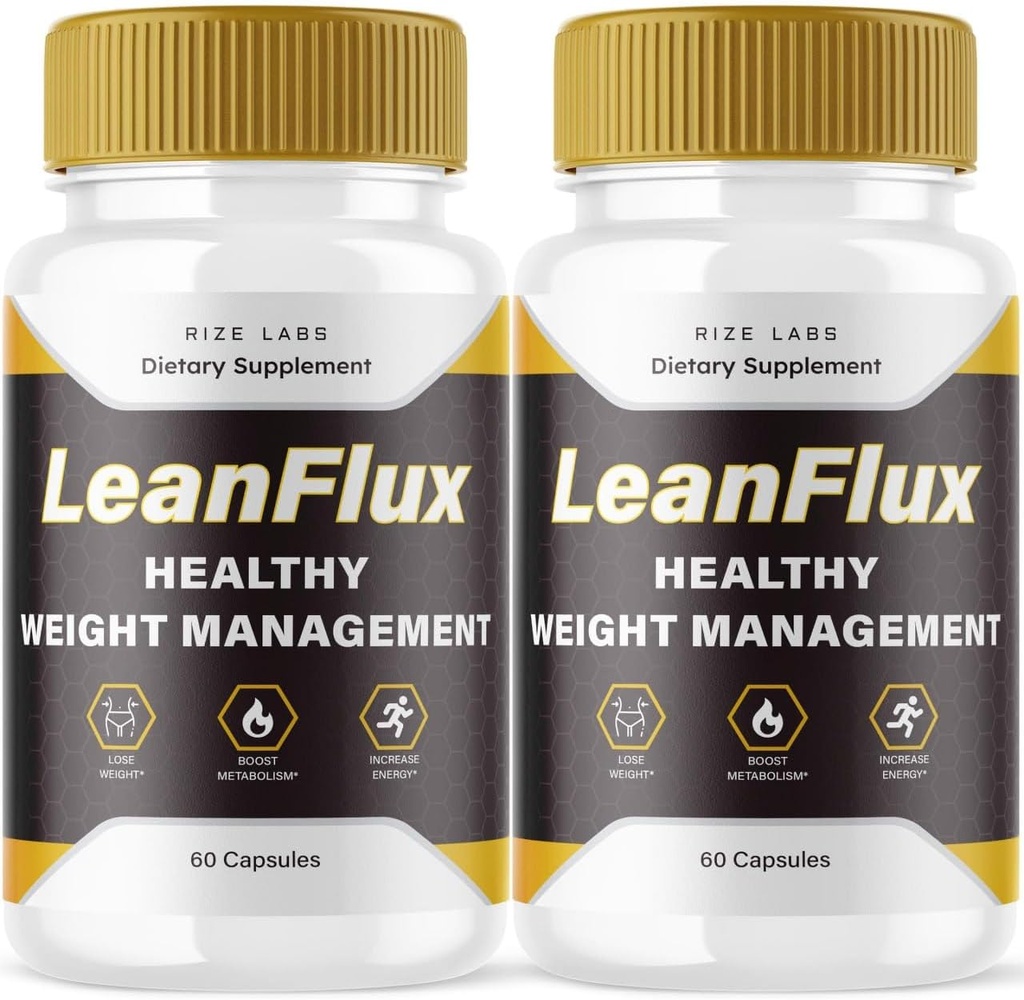 Laboratuvarları (2 Pack) LeanFlux - Lean Flux Kilo kaybı BAT Seviyeleri artırmak için, Leanflux değerlendirmeleri Non-GMO Easy to Swallow Supplement Pills, Hold Brown Adipose Tound BurnFat (120 Capsules)