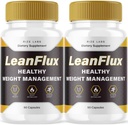 Laboratuvarları (2 Pack) LeanFlux - Lean Flux Kilo kaybı BAT Seviyeleri artırmak için, Leanflux değerlendirmeleri Non-GMO Easy to Swallow Supplement Pills, Hold Brown Adipose Tound BurnFat (120 Capsules)