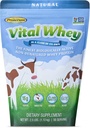 Grass-Fed Whey Protein Tozu Immune Vitality, Natural Flavor 2.5lbs (56 servis), 15g Protein Per Serve, Vital Whey, Clean Holistic, Wellness Beslenme