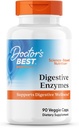 Doktorlar Best Digestive Enzymes, Supports Digestive Wellness, Non-GMO, Vegetarian 90 Veggie Caps
