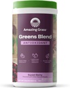 Amazing Grass Greens Superfood Αντιοξειδωτικό: Πράσινο σκόνη με οργανική Spirulina, Beet Root Powder, Elderberry & Probiotics, Γλυκό μούρο, 60 υπηρεσίες (Packaging May Vary)