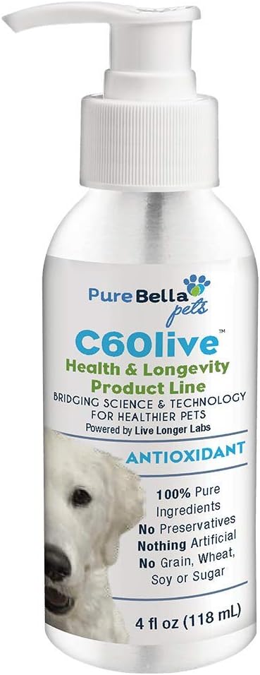 Pure Bella Pets C60 Büyük Breed Köpekler için Antioksi 4oz