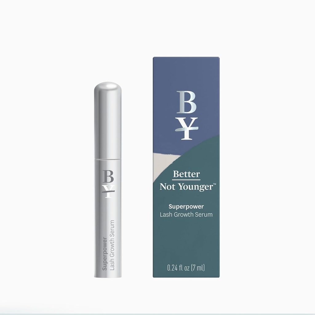 Better Not Younger Superpower Lash Serum (7 ml) Lash Durumer with,, Vitamins & Nutrients - Enhancing Serum for Lazer, Fuller ve Longer Lashes - Cruelty-Freeer