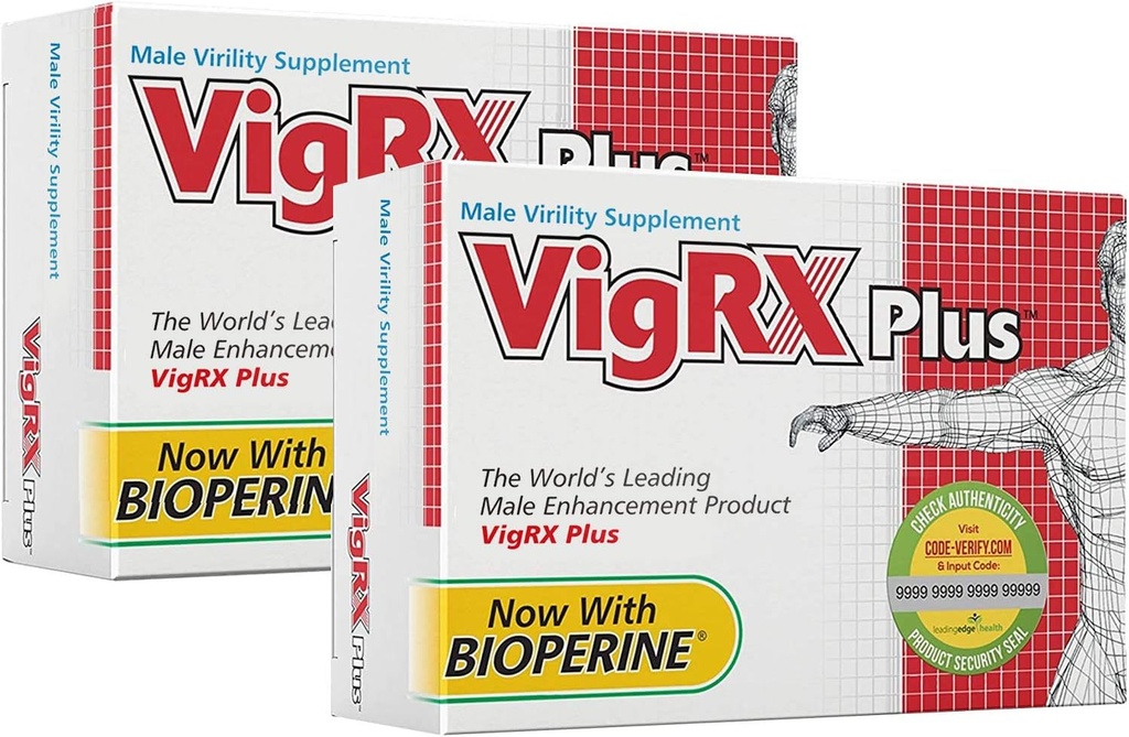 VigRX Plus Erkek Diyetsel Tamam Pill - 60 Tablet (2 Kutu)