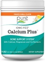 Ionic Fizz Calcium Plus by Pure Essence - Perfect Calcium/Magnesium Ratio with Vitamin A, B, C, D and Pastium Strong Bones - Orange Vanilla - 14,82 oz