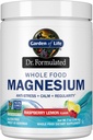 Life Whole Food Magnezyum Toz, Raspberry Lemon - Vegan, Gluten & Sugar Free Supplement with Probiyotiks for Calm & Regularity