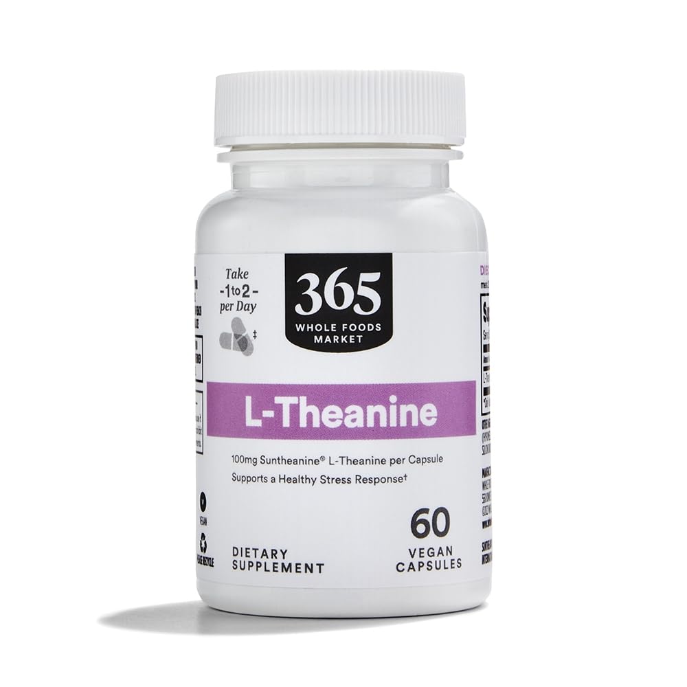 Ολόκληρη η αγορά τροφίμων, L-Θεανίνη 100 MCG 60 CT