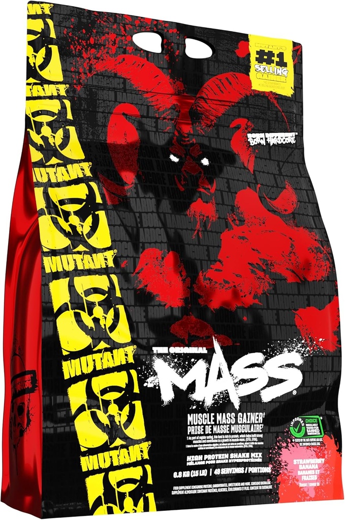 PVL Mutant Mass 6800 g Strawberry ve Banana Kilo Kazan