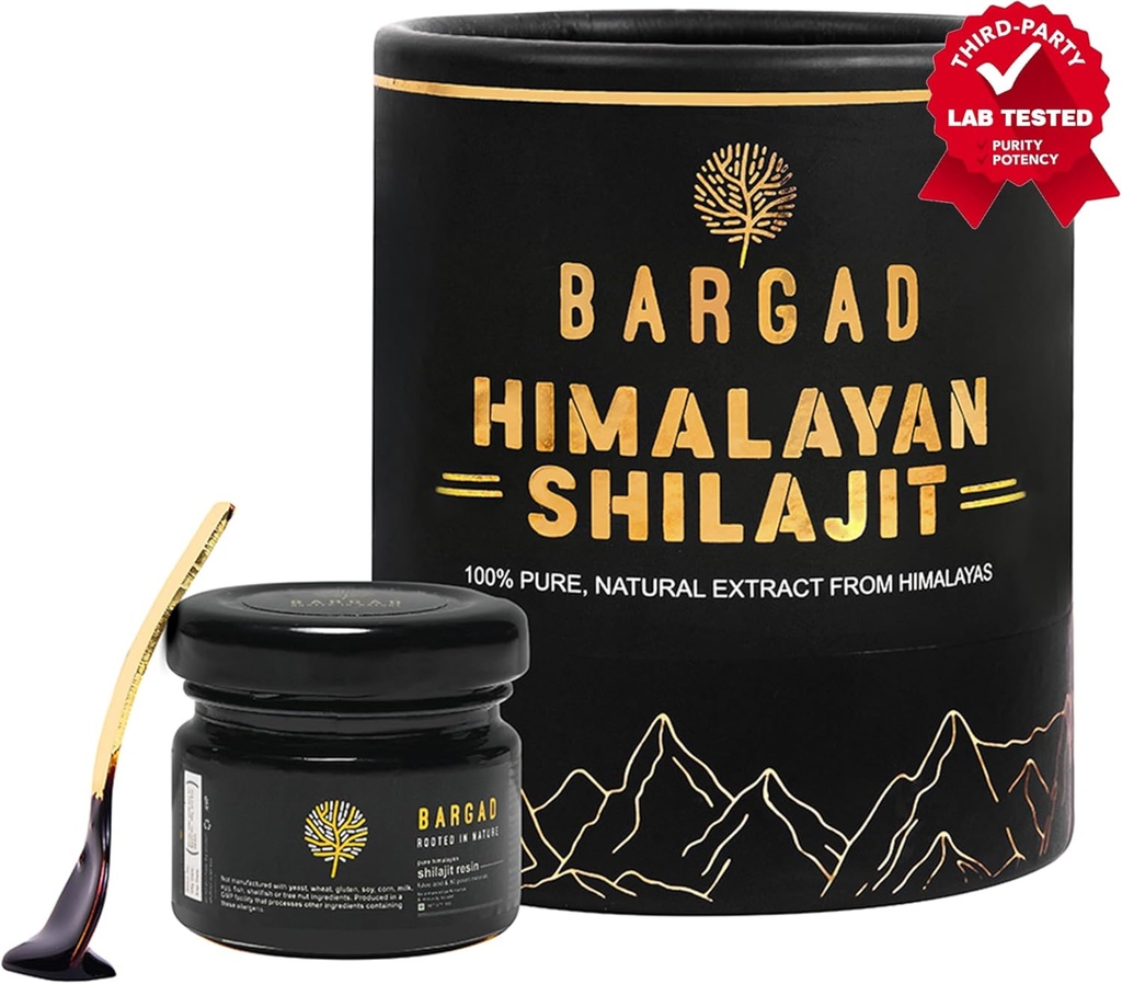 Pure Himalaya Shilajitwear High Potency for Men & Women | Lab Tested | Gold Grade 100% Pure Shilajit with Fulvic Acid & 85+ Trace Minerals for Energy Boost & Immune Support | 30 Gm
