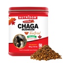 Nutridom Canadian Chaga Mushroom Tea Grind, Pebbles, Wild-Harved, Χειροποίητο, 160 g