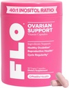 O Positiv FLO Ovarian Health Support - Kadınlar için Hormon Dengesi, DIM, Myo & D-Chiro Inositol, Folic Asit - Sağlıklı Ovulation, Düzenlilık - 30 Hizmetler