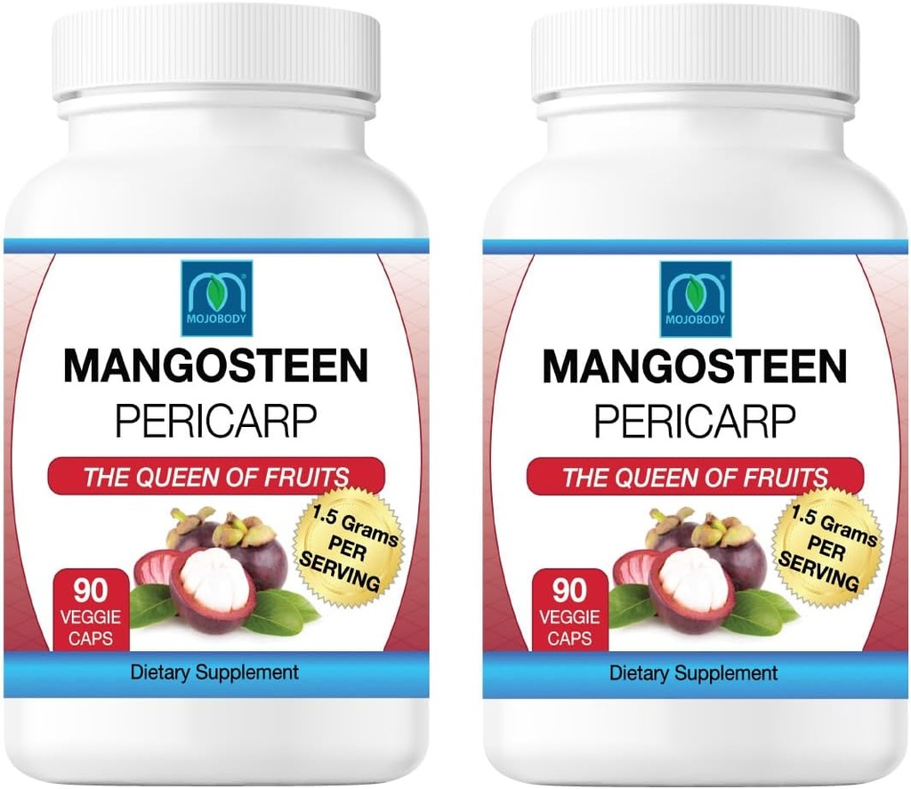 Freeze kılsteen Pericarp Capsules 2PK, 1.5 Balık başına 90 Veggie Capsules, Xanthone Rich
