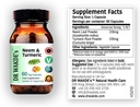 DR WAKDE's Neem & Turmeric Κάψουλες 