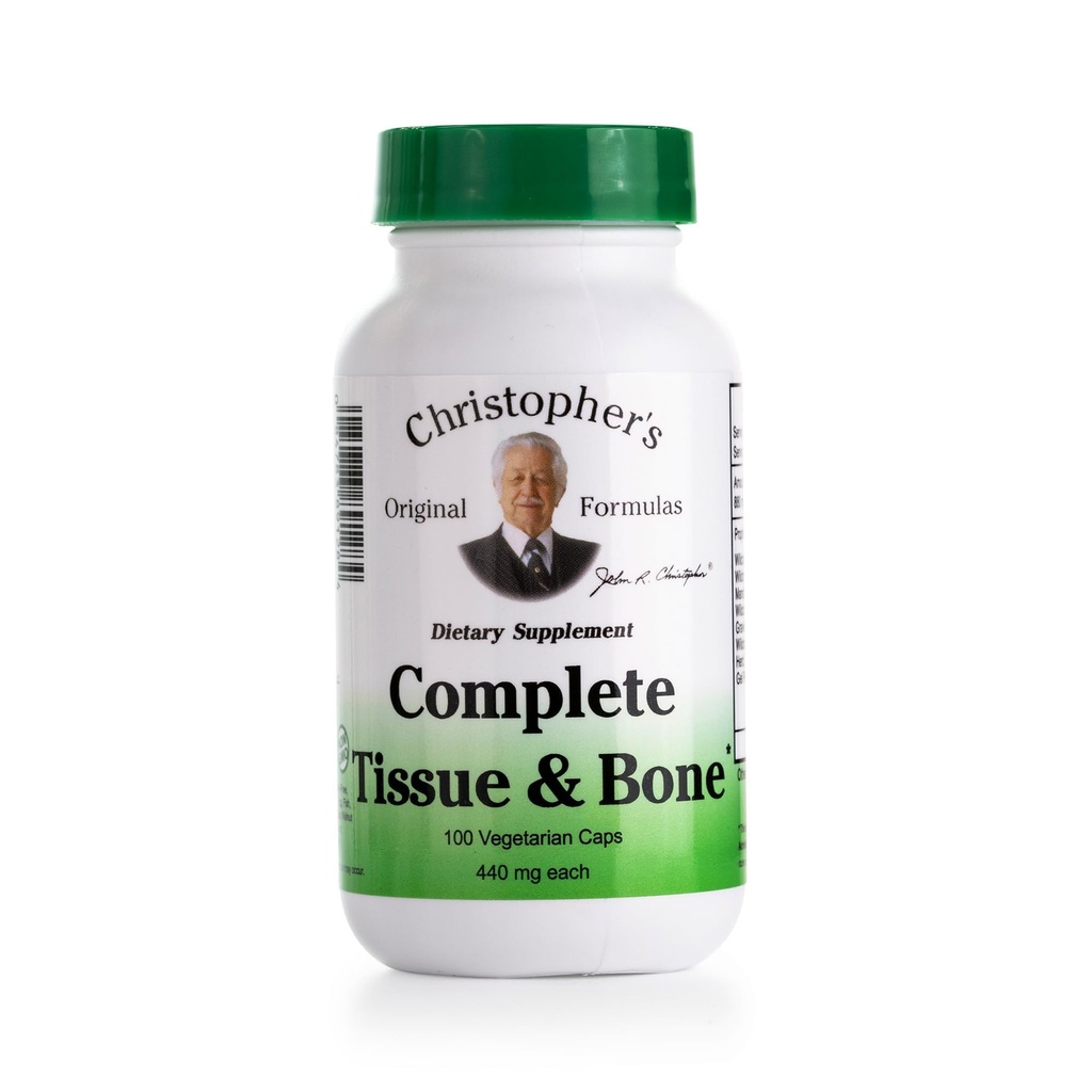 Christopher's Original Formulas Complete Tissue & Bone Formula – 100 VCaps 