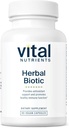 Vital Nutrients Herbal Biotic | Herbal Immune Support Supplement | Antioxy Support Sağlıklı Immune System | Gluten, Süt, Soy Free | Non-GMO | 60 Capsules