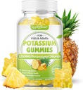softbear P properties Chloride Gummies 1200 mg, Sugar-Free P properties Gummies for Yetişkinler Support Leg Cramps High Potency P properties Chloride Supplement, Pineapple Flavor 60 Count
