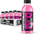 Protein2o Hydration Drink - 2-in-1 Sıvı Clear Whey proteini ve Elektrolyte İçecek - 15g Protein, Vitaminler B5, B6 - Post-Workout Recovery - 16.9 Fl Oz - 12 Dragon Count meyve Blackberry