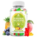Yetişkinler Çocuklar için Potasyum Gummies, High Abors Magnezyum Glycinate for Leg Cramps & Immune Health, Sugar-Free, Vegan Karma Flavors, 60 Count
