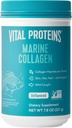 Vital Proteins Marine Collagen Can Toz Supplement for Skin Hair Nail Joint - Hydrolyzed Collagen - hizmet başına 12g - 7.8 oz Canister