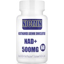 Liposomal NAD+ TMG 300 mg ile 800 mg, Max Abception Actual NAD+ Supplement ( Hücre Enerjisi için Precursor değil, Sağlıklı Ağlama ve Kas Onarım 60 Capsules
