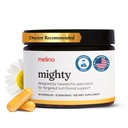 Melina Mighty Natural Ημικρανία συμπλήρωμα ανακούφισης - Μαγνήσιο, B2 Ριβοφλαβίνη 400mg, Πυρετός, CoQ-10, ALCAR για την ενίσχυση της ημικρανίας και του Πονοκέφαλου Πρόληψη - 15 Υπηρεσίες (60 Caps)