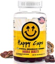 Lions Mane Mushroom Gummies for Relaxation & Wellness Organik Fonksiyonel Mushroom Mix with Turkey Tail, Reishi, Chaga & Cordyceps - Immune Support - Vegan Supplement - 60 Berry Gummies