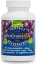 Mükemmel Supplements – Perfect ResGrape Resveratrol MAX – 60 Capsules – Trans-Resveratrol & Organik Muscadine Grapes – Anti-Aging