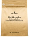 PURE ORIGINAL INGREDIENTS Tritileglycine, TMG Toz, Vegan, Gluten Free (8 Ounce)