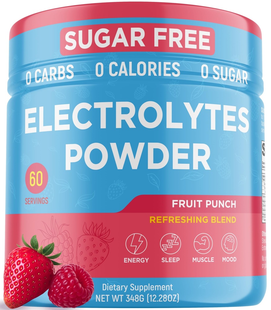 Keto Vitals Keto Electrolytes Toz | Keto-Friendly Electrolytes with P properties, Magnezyum, sodyum,dis | Electrolytes Sugar Free | Supplement Energy Drink Mix | Zero Calories, Zero Carbs