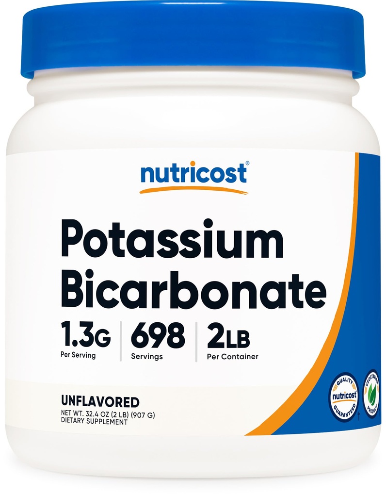 Nutricost Pyum Bikarbonat Toz 2 LB - Gluten Free, Non-GMO