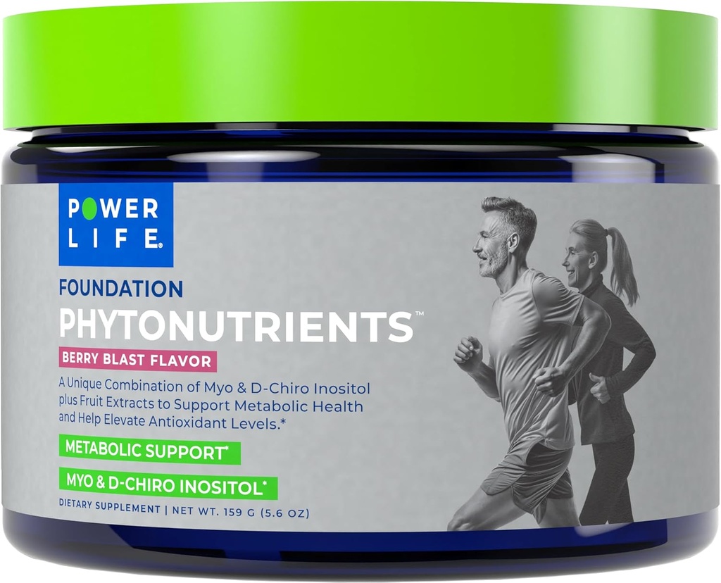 GLIFE - Foundation Phytonutrients - Myo-Inositol & D-Chiro-Inositol Toz with Beet Root, Coconut Water & Antioxy Rich Super Fruits - 30 Servisler