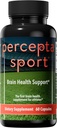 Percepta Sport Brain Supplement για αθλητές - Natural Plant-based Brain Health Supplement - Ενισχύει την απόδοση, την εστίαση, τη συγκέντρωση και την ενέργεια - 30 ημέρες προσφοράς