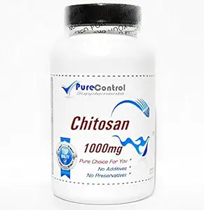 Chitosan 1000 mg // 180 Capsules // PureMA Supplements tarafından Saf //