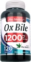 Lab - Αλάτι Bile, Ox Bile, 1200 mg ανά Σερβίρισμα, 120 Caps-Digestive Enzymes Συμπλήρωμα, συμπλήρωμα Bile του βοδιού.