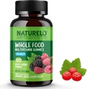 Yetişkinler için tüm yiyecek Gummies - Erkekler ve Kadınlar için Çok Fazla Vitamin - 120 Vegan Gummies