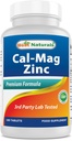 #1 CAL MAG ZINC από την Best Naturals - Essential Mineral Complex - Κατασκευάζεται σε μια πιστοποιημένη εγκατάσταση GMP των ΗΠΑ και τρίτο μέρος που δοκιμάζεται για καθαρότητα. Εγγυημένα!!, 180 δισκία