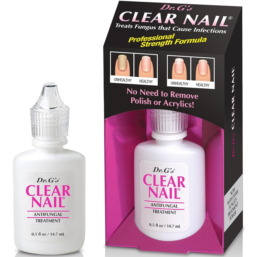 Dr. G'nin Clear Nail Antifungal Tedavisi, 0,5 Akışkan Ounce