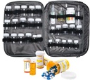 Tıp Bag Pill Women Drug Storage Organizasyon Prescription Med Manager Water Vitamin Drug Createing Case XL Large Locked Lockable Pretty Potable