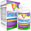 Tiroid Desteği Supplement (All-in-1 Formula) 14 Active Malzemeler - Tiroid Tamamları - Tiroid Sağlığı Kompleksi - Kadın ve Erkekler için Tiroid Desteği - 60 Capsules