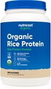Nutricost Organic Rice Protein Toz (2 LB) - Gluten-Free, Non-GMO (From Brown Rice)