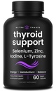 NutraChamps Yourroid Support & Adrenal Support Supplement 2in-1 Formula with Iodine & Ashwagandha for Energy, Metabolism, Focus, Adrenal Fatigue & Stress Relief, Cortisol Balance for Women & Men