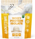 Time Whey Protein Isolate Toz 25g Vanilla, Natural Materialss, Non-GMO, Gluten-Free, Lactose-Free, Zero Sugar, Low Carb, 32 Hizmet