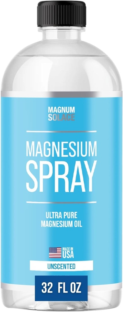 Magnezyum yapıştırıcısı - Büyük 32 oz USP Grade Pure Oil Capsule - 2008'den beri ABD'de Made in USA