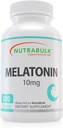 Melatonin 10 mg Tabletleri - Hızlı Yayın Doğal Gece Uyku Yardımı Yetişkinler için. (300 Kont)