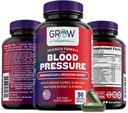 Cardiovascular ve Kalp Sağlığı için Vitamin Kan Basıncı Formula Destek Tamamı Hawthorn, Hawthorn & Hibiscus - 90 Capsules