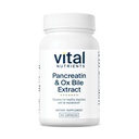 Vital Nutrients Pancreatin & Ox İnek 500 mg | Kadınlar ve Erkekler için Doğal Digestive Enzymes | Protein, Fat ve Carbohidratlar *| Gluten, Süt & Soy Free | 60 Capsules